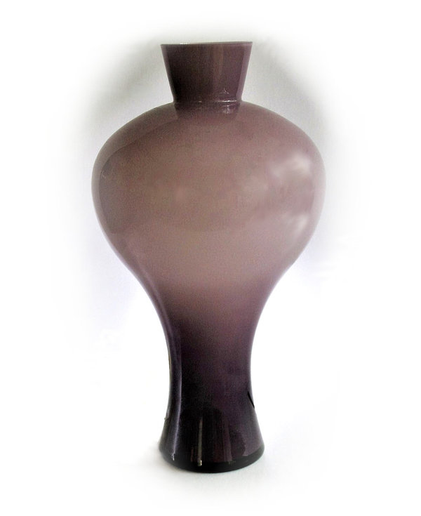 formano Vase rund bauchig mauve-beere d18 h32 cm