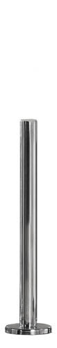 Kaheku Kerzenleuchter Reto silber Edelstahl modern h25 cm