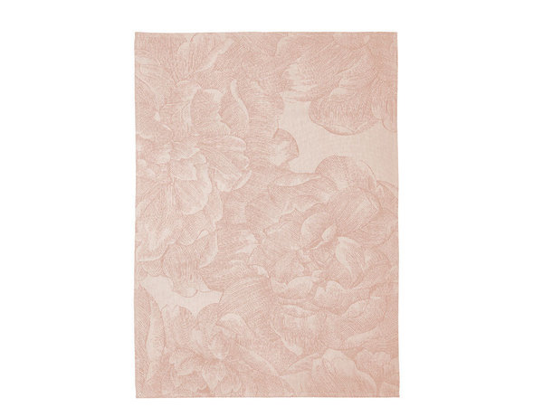 Södahl Geschirrtuch Baumwolle Modern Rose nude puder 50 x 70 cm