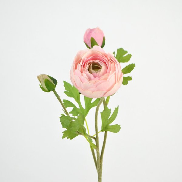 Kunstblume Ranunkel rosa Natural Touch 50 cm